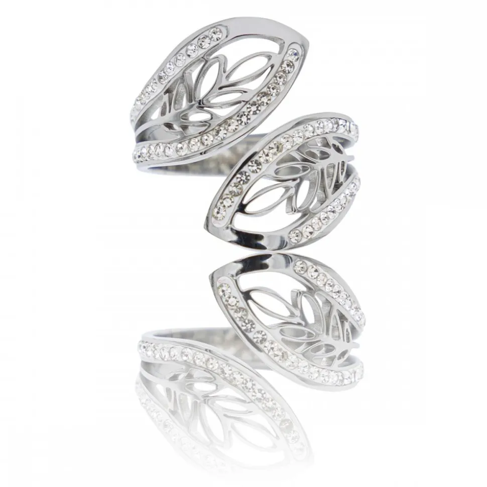 Magnifique Bague Femme Strass DAPHNEE