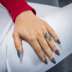 Magnifique Bague Femme Strass DAPHNEE