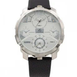 Magnifique Coffret Montre XL Homme Noir CHTIME