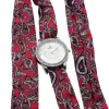 Magnifique Montre Femme Foulard CHTIME