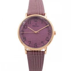 Magnifique Montre Femme Violet CHTIME