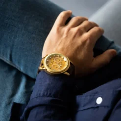 Magnifique Montre Homme Chocolat CHTIME