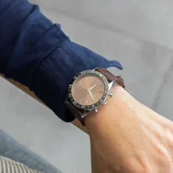 Magnifique Montre Homme Chocolat GIORGIO