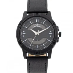 Magnifique Montre Homme Noir M. JOHN