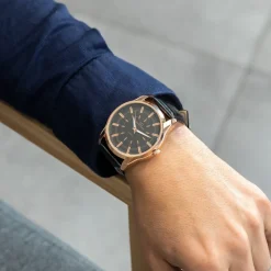 Magnifique Montre Homme Noir GIORGIO