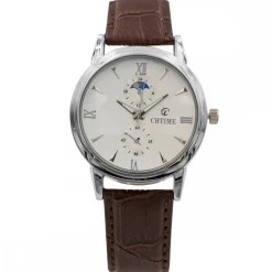 Montre d' Homme Bracelet Marron CHTIME