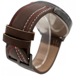 Montre d' Homme Marron Chrono M. JOHN