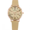 Montre de Femme Effet Chrono Beige GIORGIO