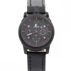 Montre Fashion Homme Noir CHTIME