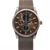 Montre Fashion Homme Silicone Marron CHTIME