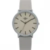 Montre Femme au Bracelet Gris M. JOHN