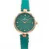 Montre Femme au Bracelet Vert CHTIME