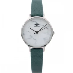 Montre Femme Bleu Vert M. JOHN