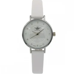 Montre Femme Bracelet Blanc M. JOHN