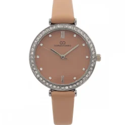 Montre Femme Bracelet Marron Rose GIORGIO