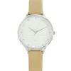 Montre Femme Caramel Relief Abeille Strass MICHAEL JOHN 632