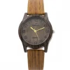 Montre Femme Chocolat Bois CHTIME