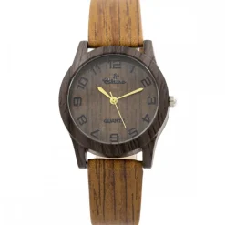 Montre Femme Chocolat Bois CHTIME