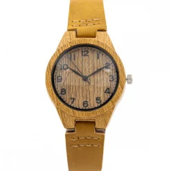 Montre Femme Couleur Camel Bois CHTIME