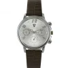 Montre Femme Couleur Marron Strass Style Chrono BELLOS