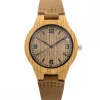 Montre Femme Couleur Marron Bois CHTIME