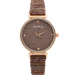 Montre Femme Couleur Violet Strass CHTIME