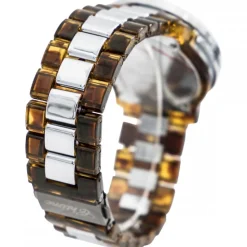Montre Femme Ecailles Tortue Strass CHTIME