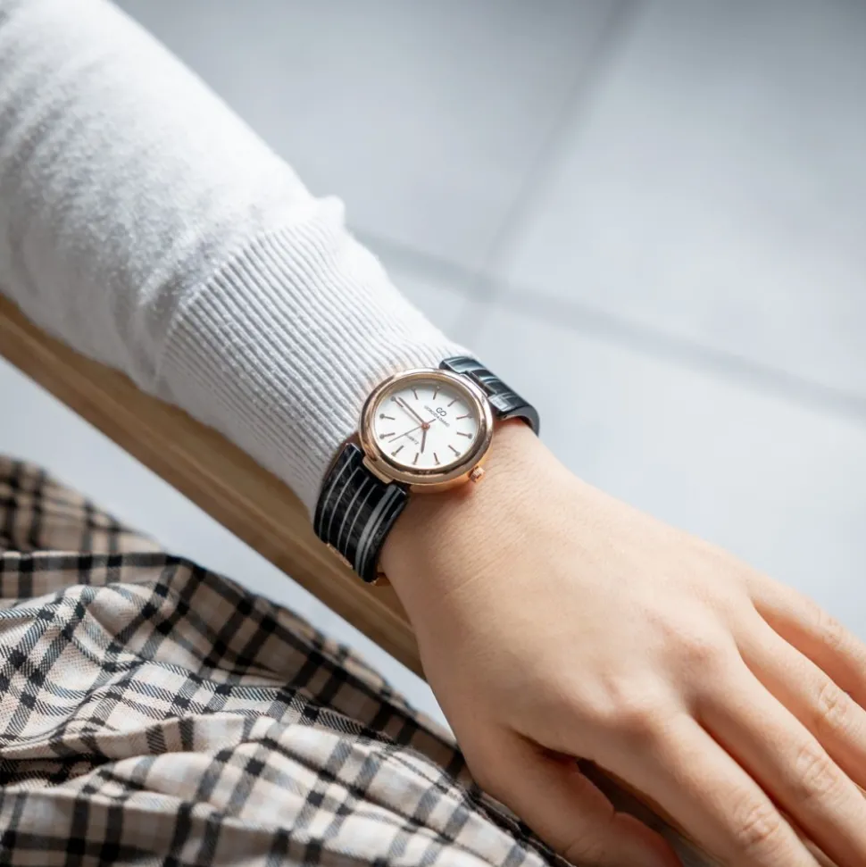 Montre Femme en Métal et Plastique Strass GIORGIO