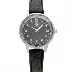 Montre Femme Gris Strass M. JOHN