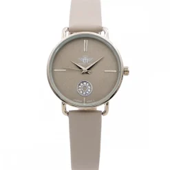 Montre Femme Gris Strass M. JOHN