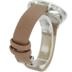 Montre Femme Marron Rosé Relief Papillon Strass MICHAEL JOHN 685