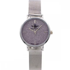 Montre Femme Métal Argenté M. JOHN