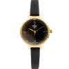 Montre Femme Noir Paillettes M. JOHN