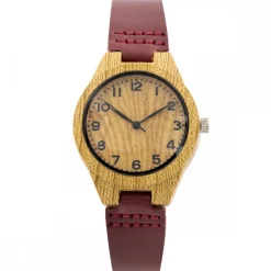 Montre Femme Violet Bois CHTIME