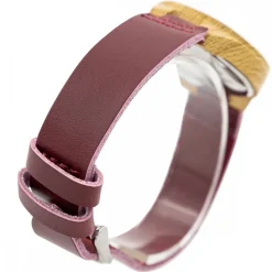 Montre Femme Violet Bois CHTIME