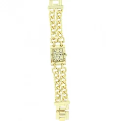 Montre Gourmette Femme Acier Doré MICHAEL JOHN 356