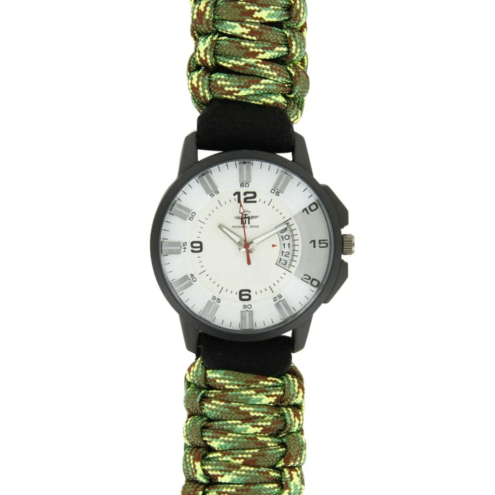 Montre Homme Boussole Vert M. JOHN 278