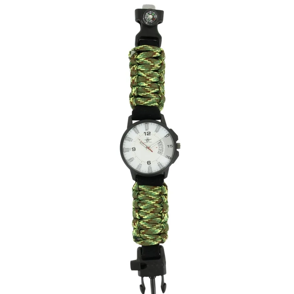 Montre Homme Boussole Vert M. JOHN 278