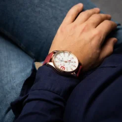 Montre Homme Bracelet Bleu CHTIME