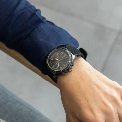 Montre Homme Bracelet Silicone Noir GIORGIO