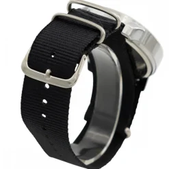 Montre Homme Bracelet Tissu Noir GIORGIO