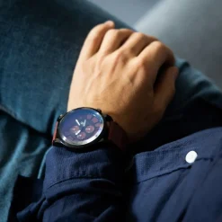 Montre Homme Couleur Pourpre CHTIME