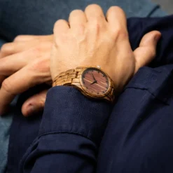 Montre Homme en Plastique Bois CHTIME