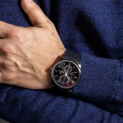 Montre Homme en Silicone Noir CHTIME