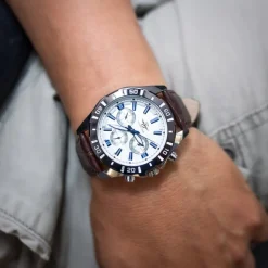 Montre Homme Marron M. JOHN