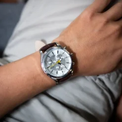 Montre Homme Marron M. JOHN