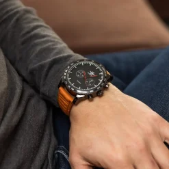 Montre Homme Marron M. JOHN