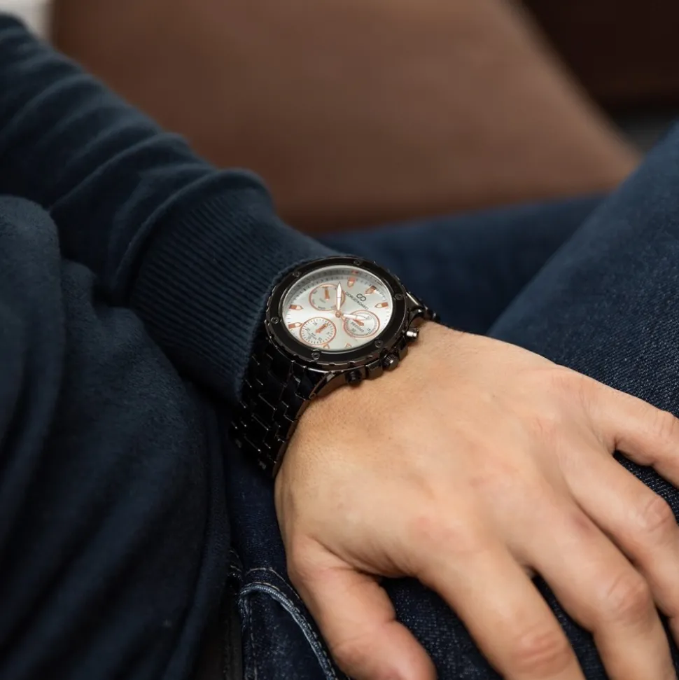 Montre Homme Métal Noir GIORGIO