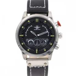 Montre Homme Noir M. JOHN