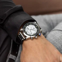 Montre Homme Noir M. JOHN